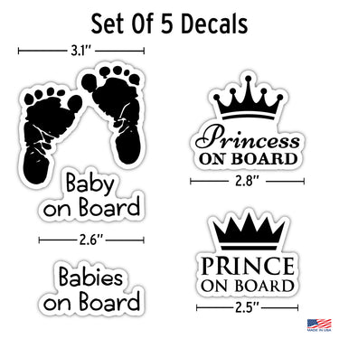 Baby On Board 5 Pc